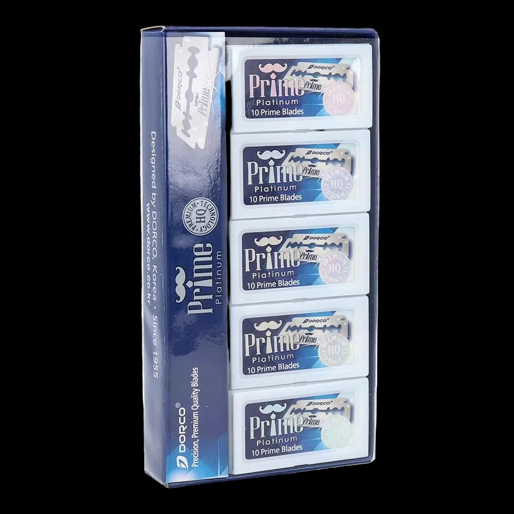Dorco Prime Platinum Double Edge Razor Blades