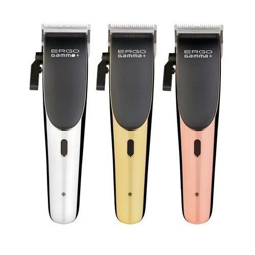 Gamma+ Ergo Magnetic Motor Cordless Clipper Chrome, Gold, and Rose Gold Color. : HCGPMECS 852394008526