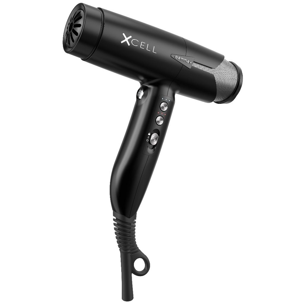 GAMMA+ Xcell - Digital Motor Dryer Matte Black GPXCELL