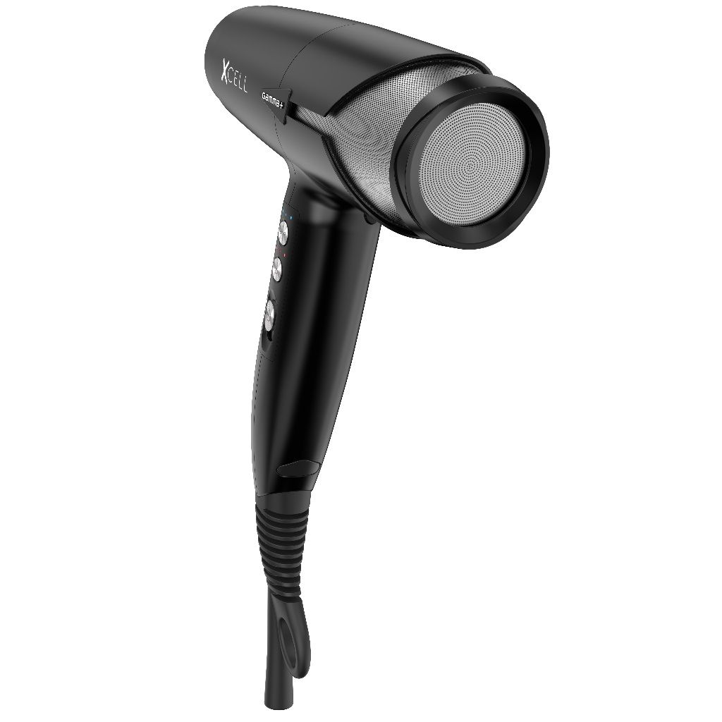 GAMMA+ Xcell - Digital Motor Dryer Matte Black GPXCELL
