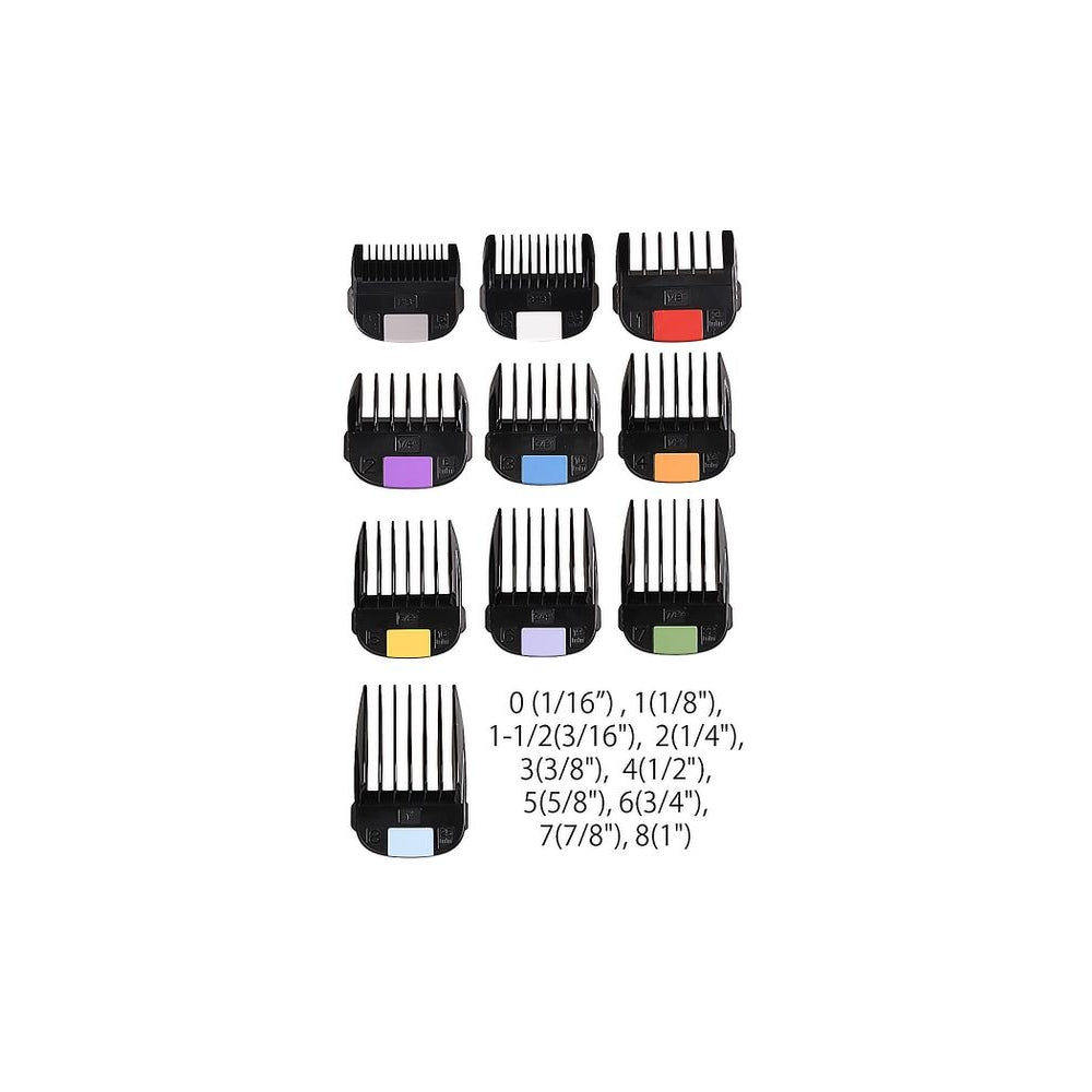JRL Professional FreshFade 10pc Guard Set for JRL Clippers