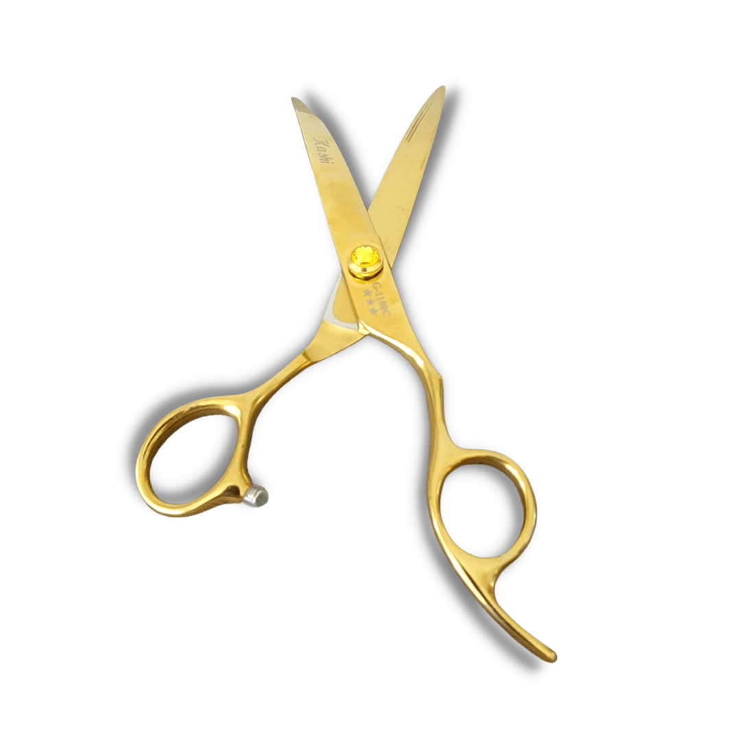 Kashi G-1180C Professional Curved Shears 8" Japanese Stainless Steel.