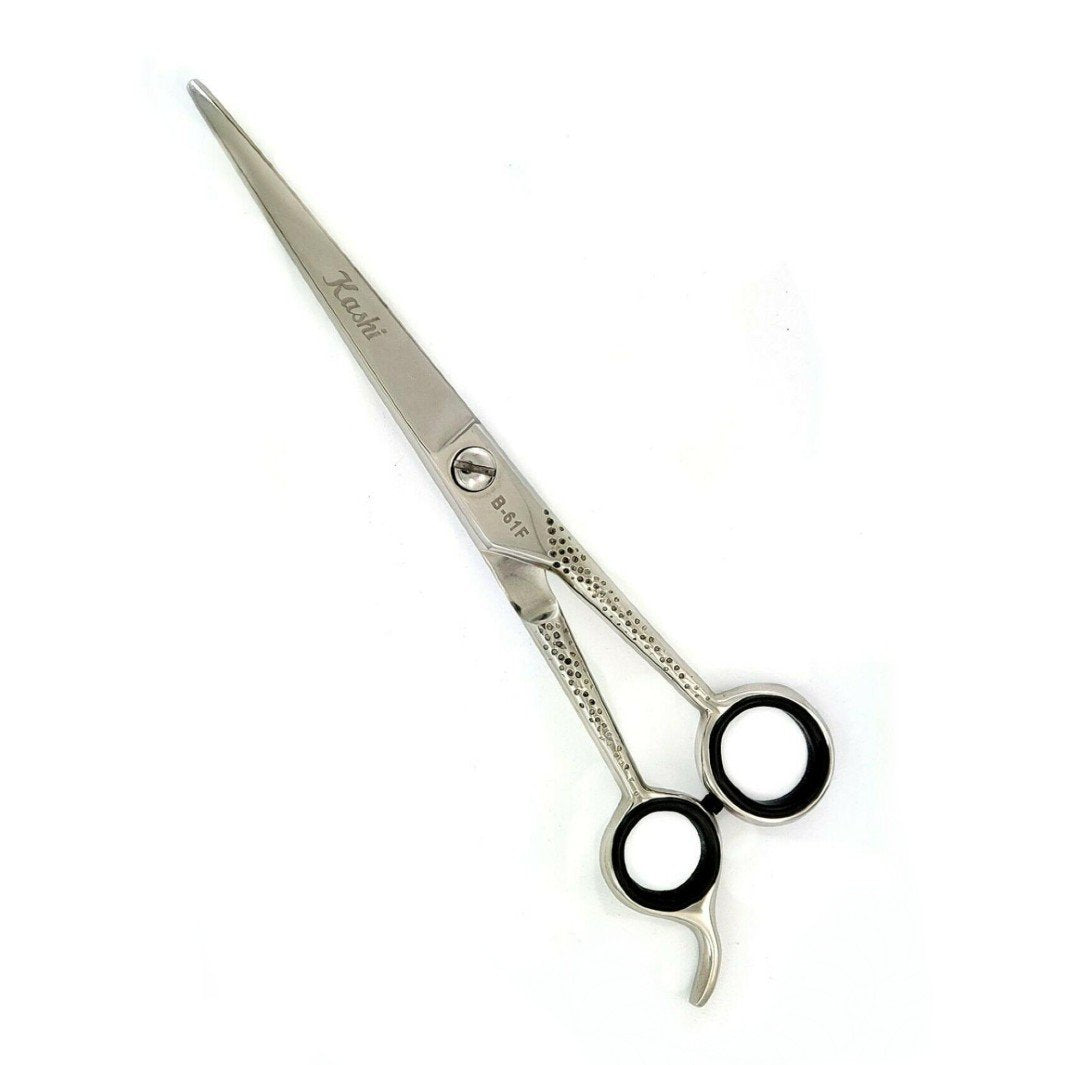 Kashi B-61F Professional Shears Barber , 7" Silver Color : B-61F B-61F