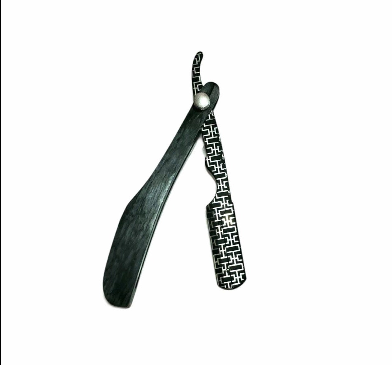 Kashi professional barber shaving Razor Holder Wood handle
