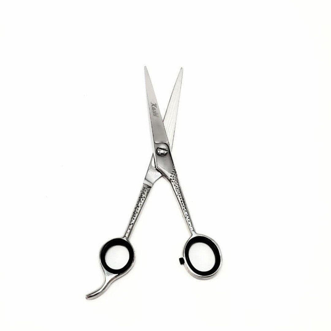 Kashi B-61F Professional Shears Barber , 7" Silver Color