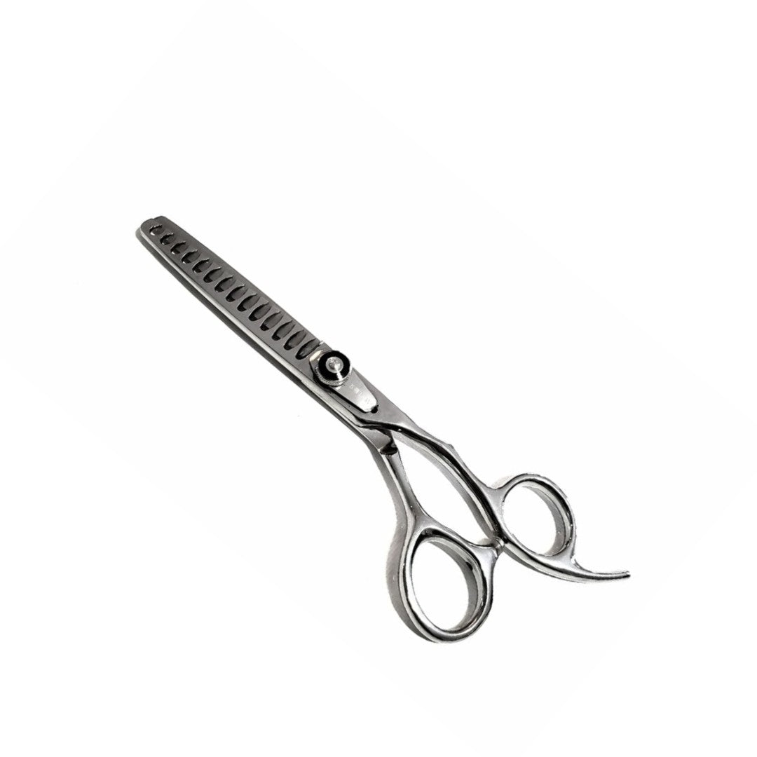 Kashi S-1114V Professional Thinning shears, 6" Silver Color 14 Teeth