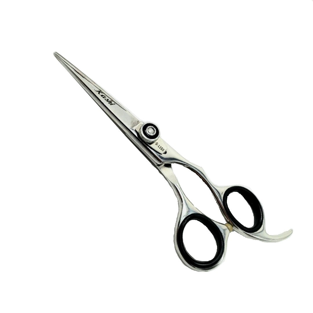 Kashi Shears S-1155 Professional Cutting Scissors Japanese Steel 5.5 " , Silver color : S-1155