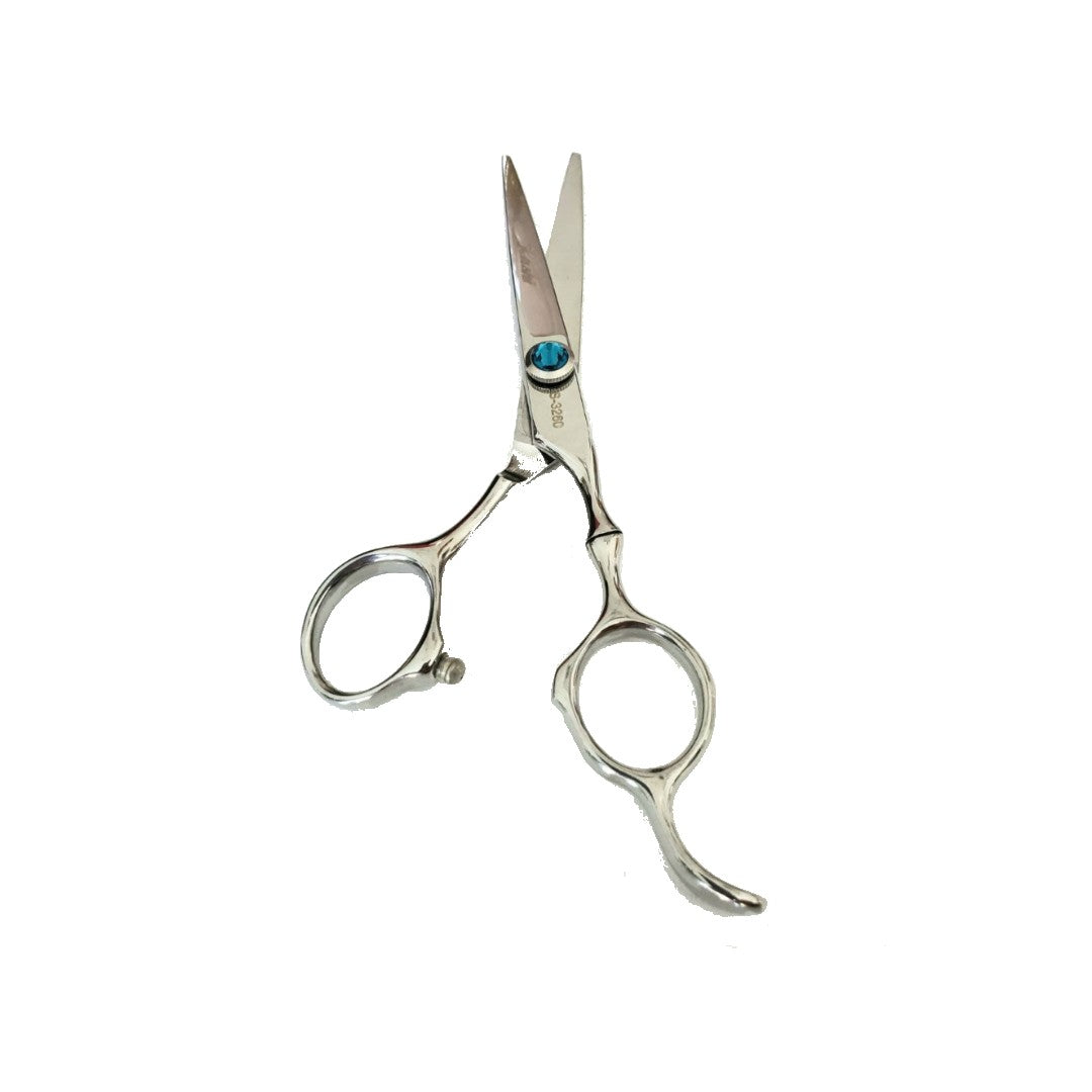 Kashi S-3260 Professional Shears, Hair Cutting Japanese Steel, 6.5" Silver Color