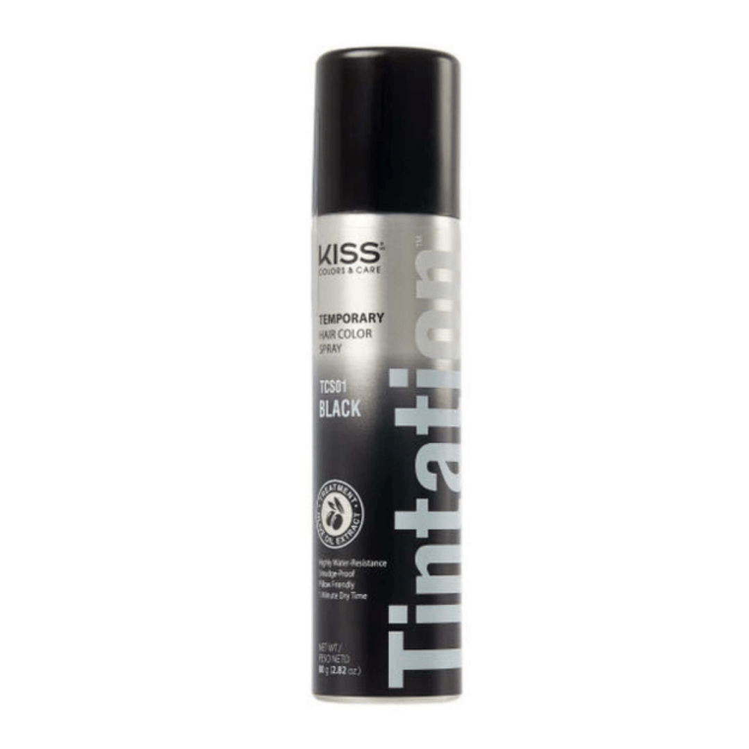 Tintation Temporary Hair Color Spray Black TCS01 170G 6 oz