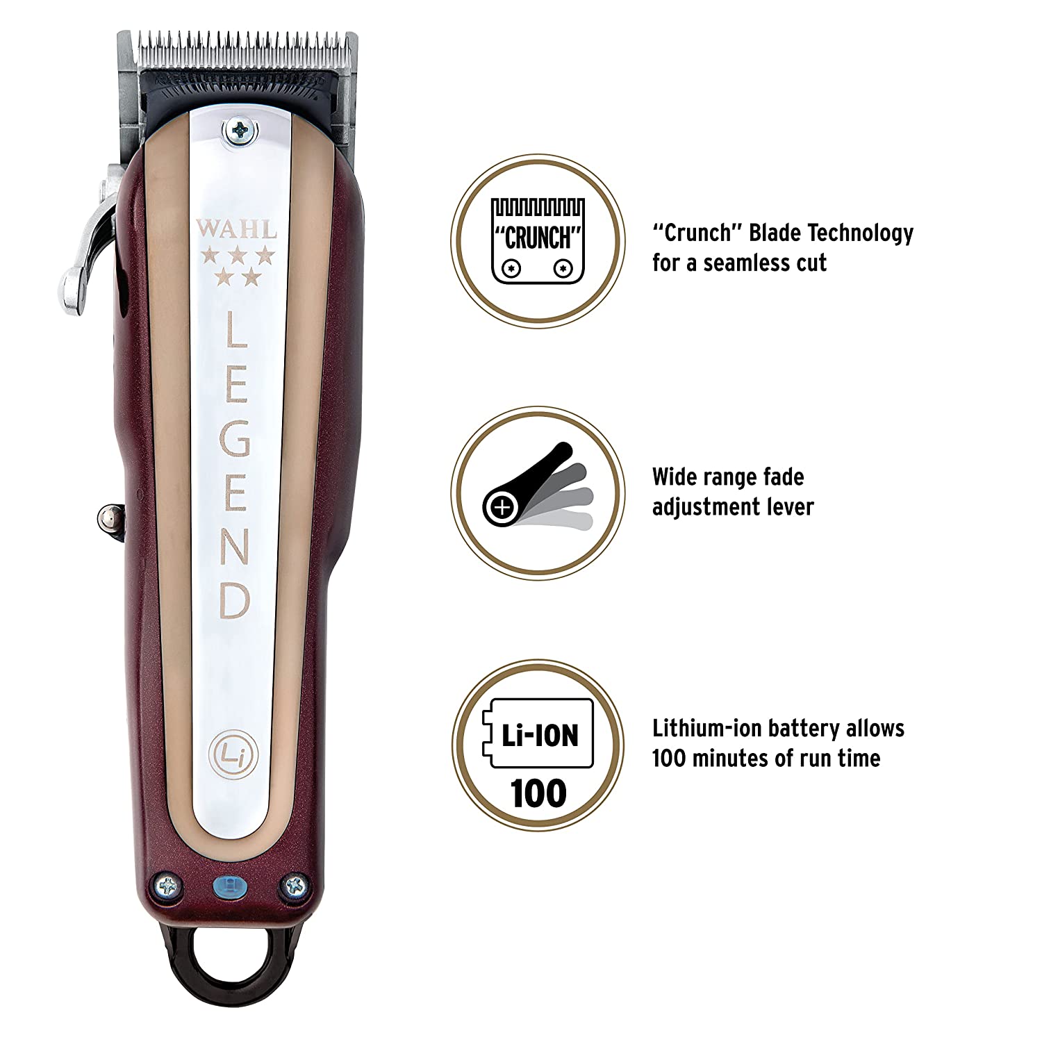 WAHL Professional Legend Cordless Clipper Model 8594