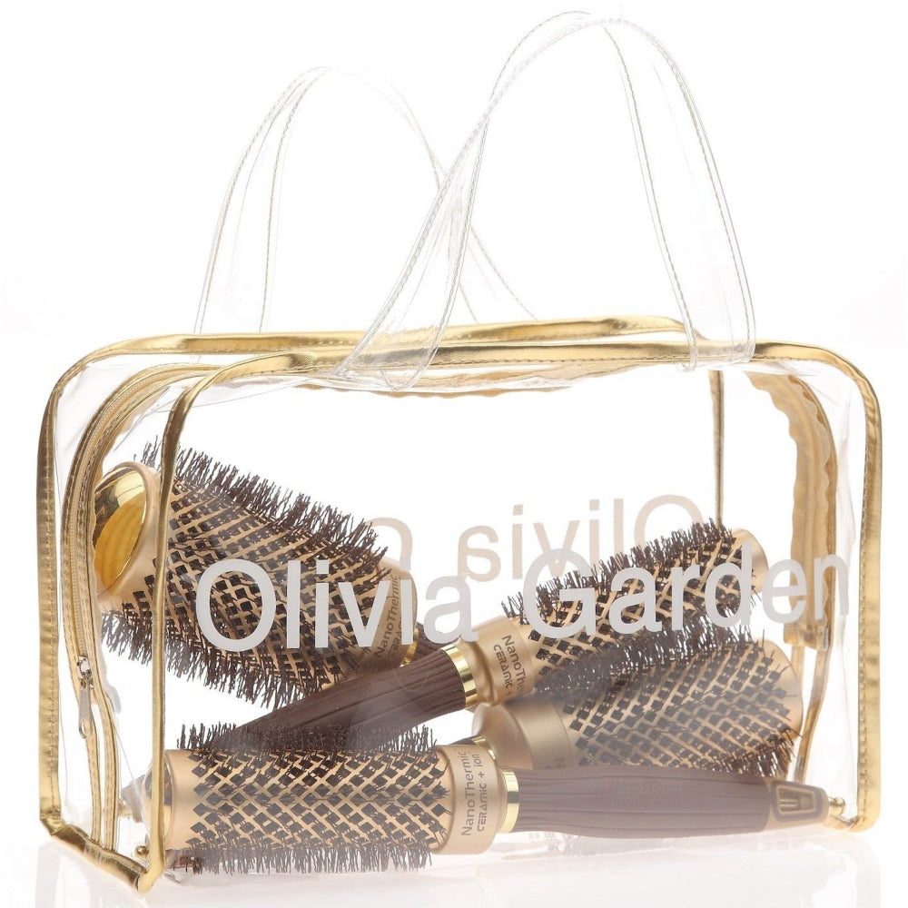 Olivia Garden NanoThermic Ceramic + Ion Barrel Brush Collection (NT)