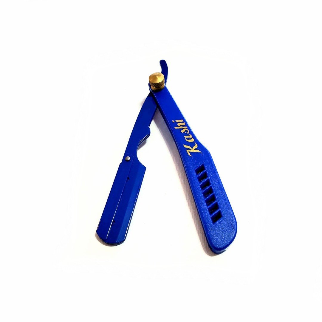Kashi RBL-113 Professional Shaving Razor Blue Color