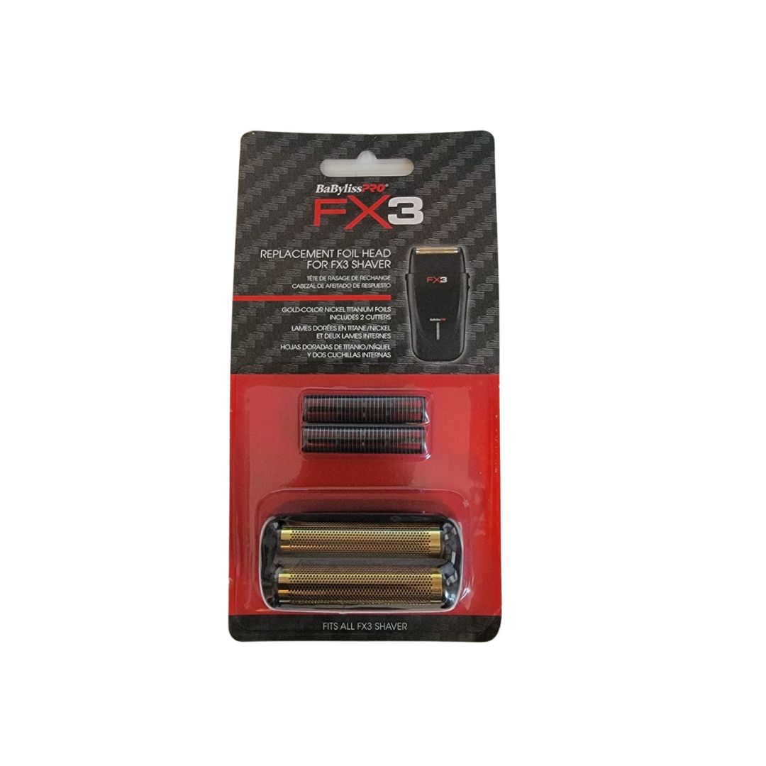 BaByliss PRO FX3 High Speed Foil Shaver Replacement Foil Black
