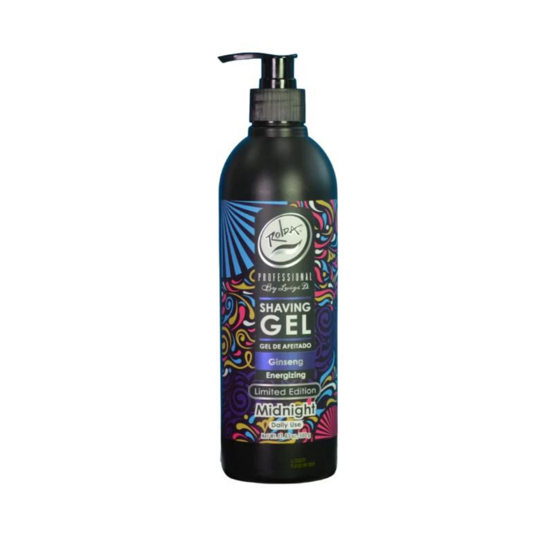 Rolda - Shaving Gel , Energizing, Mignith Scent, Limited Edition , 500g 17.63 oz