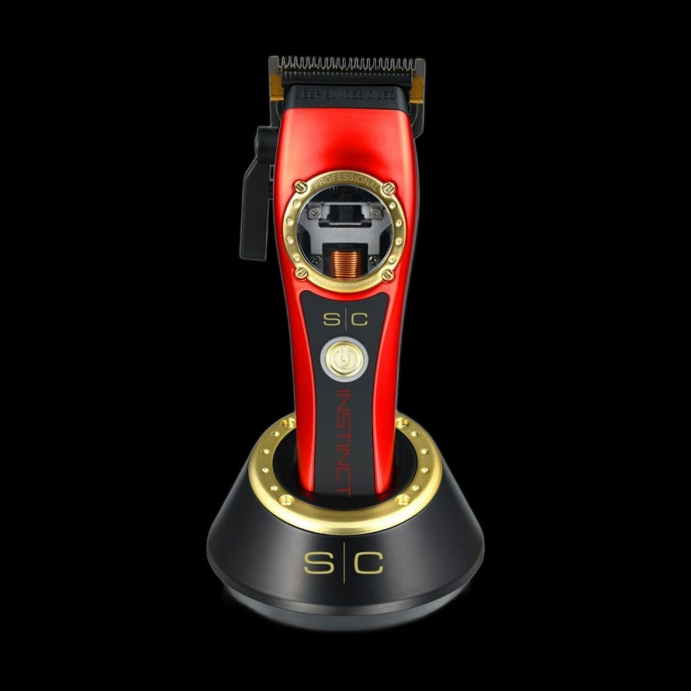 This clipper comes with 3 modular body kits and transparent motor options red color