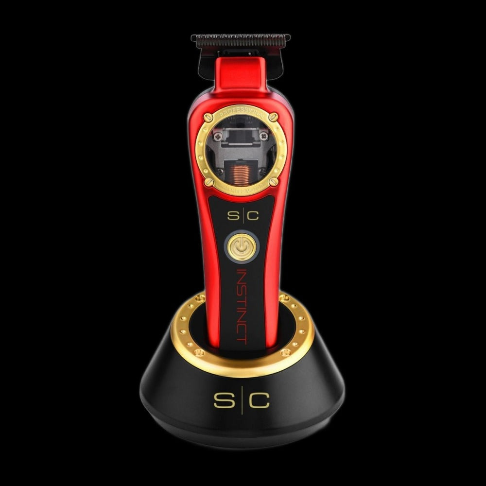 stylecraft-instinct-cordless-trimmer-w-vector-motor-intuitive-torque-control-sc407m-red