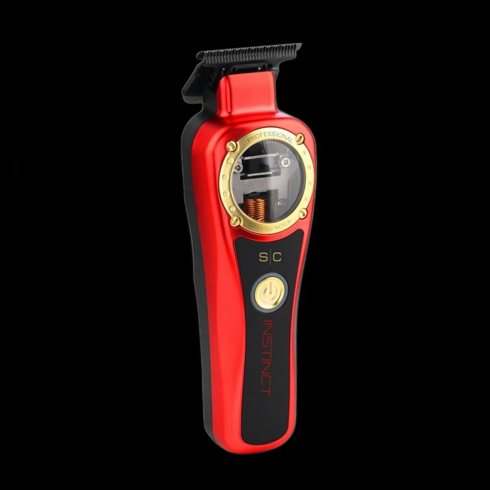 stylecraft-instinct-cordless-trimmer-w-vector-motor-intuitive-torque-control-red body
