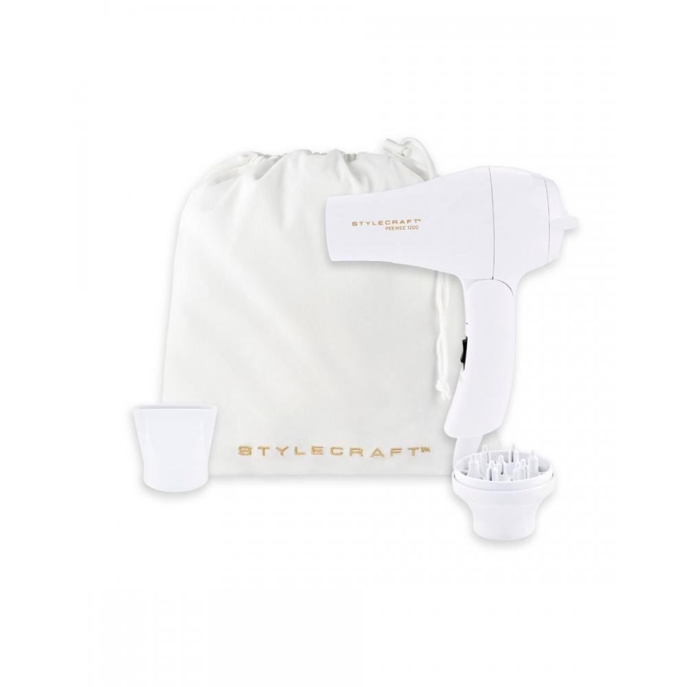 StyleCraft Peewee 1200 Foldable Compact Travel Hair Dryer