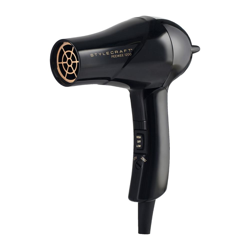 StyleCraft Peewee 1200 Foldable Compact Travel Hair Dryer :