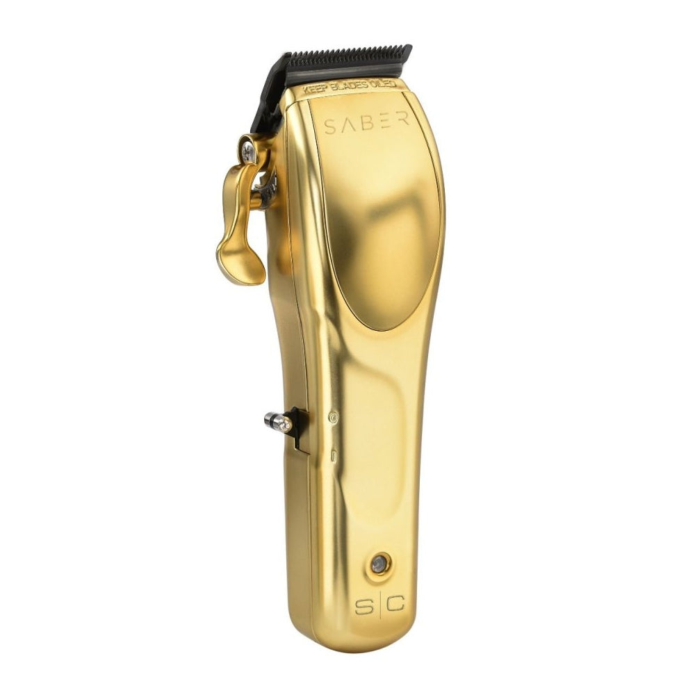 Stylecraft Saber Cordless Digital Brushless Motor Metal Clipper Gold