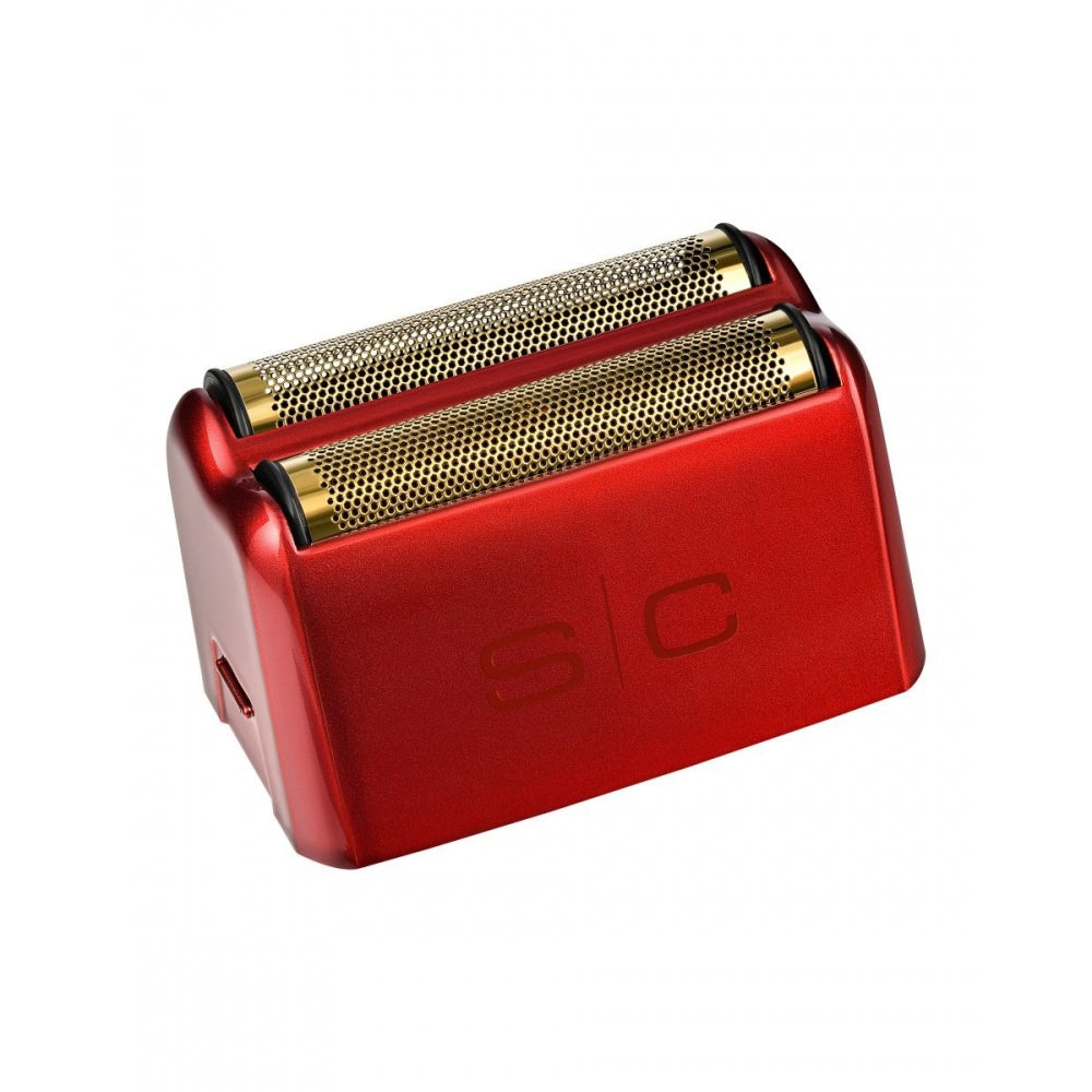 StyleCraft Wireless Prodigy Foil Shaver - Shiny Metallic Red