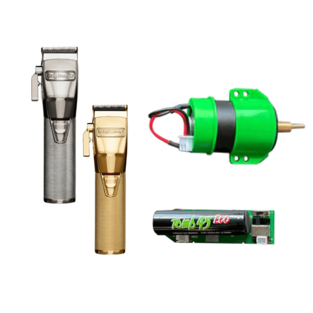 Tomb 45 Performance Upgrade Kit for Babyliss FxClipper Motor and Battery Set