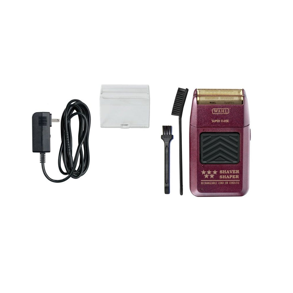 Wahl Professional 5 Star Super Close Cordless Double Foil Shaver