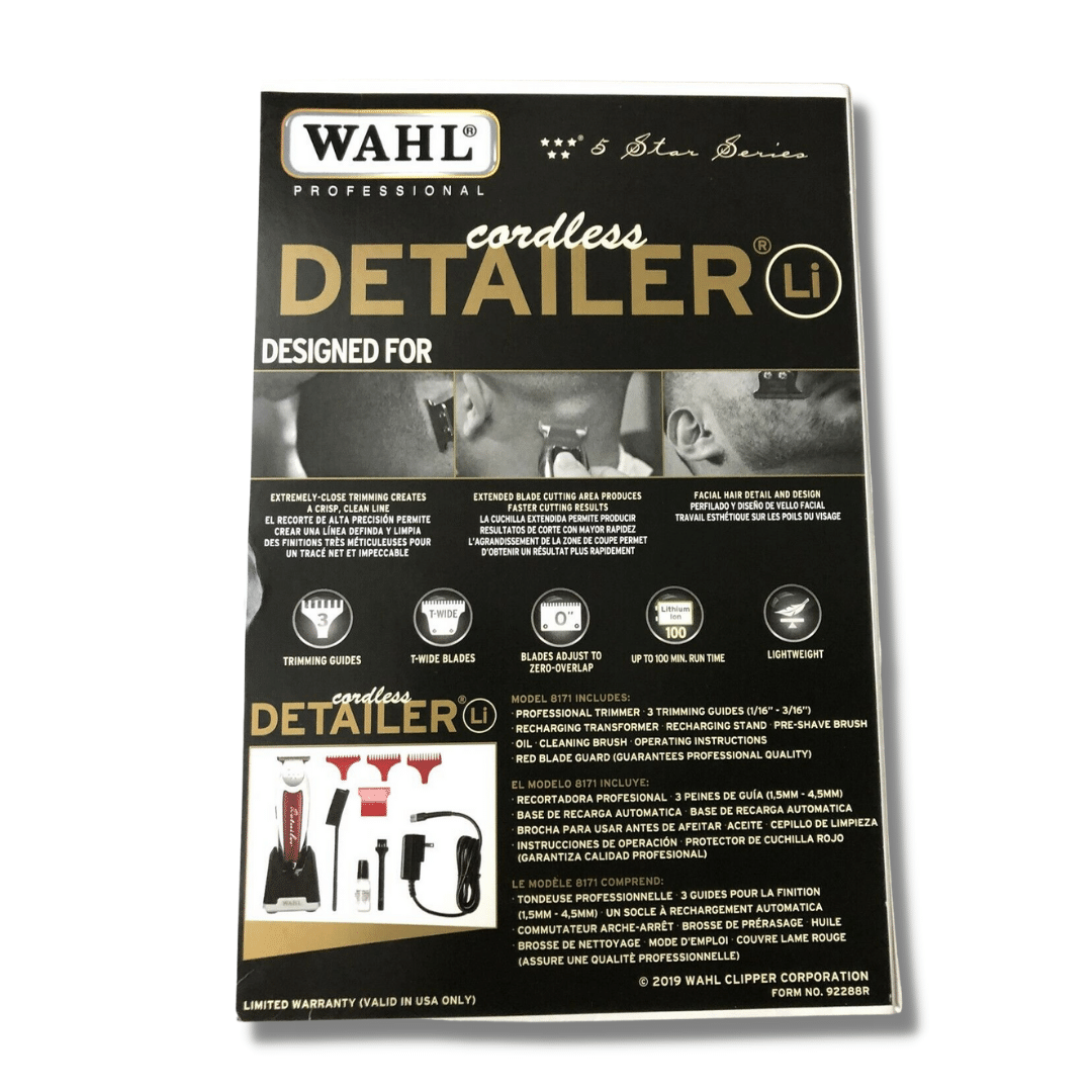 Wahl Professional 5 Star Trimmer Cordless Detailer
