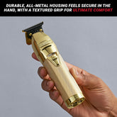LIMITEDFX COLLECTION Gold Trimmer and Double-Foil Shaver 074108487360