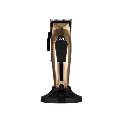 JRL 3000C Gold Limited Edition cordless clipper with fade blade – main view
