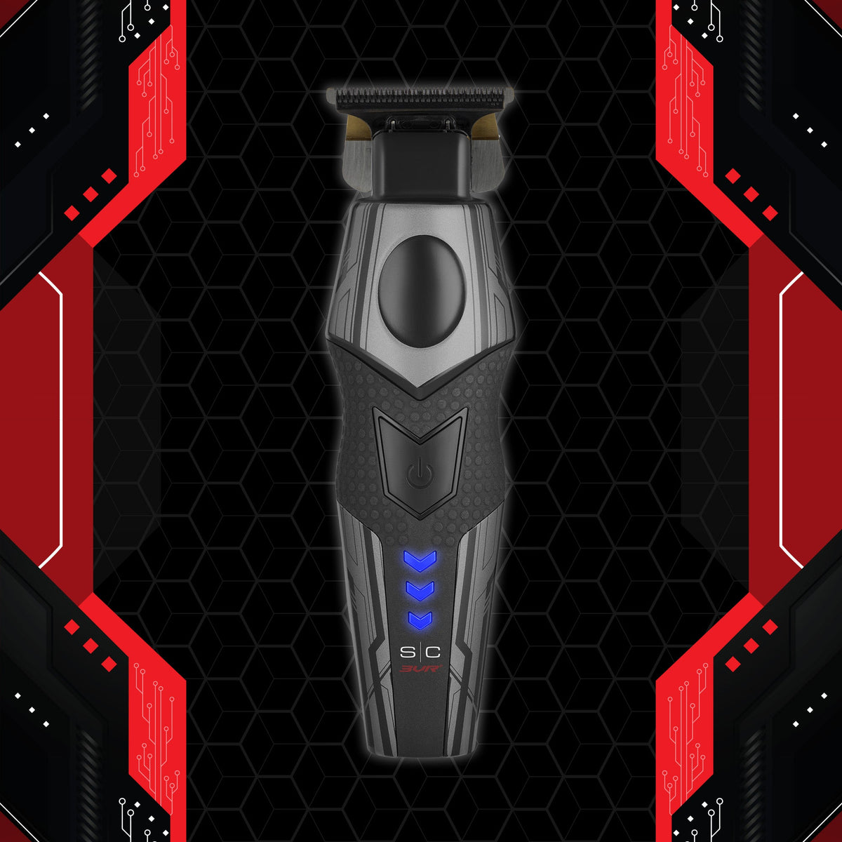 StyleCraft 3Versince trimmer standing upright, front view