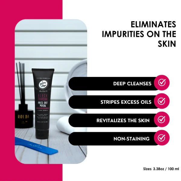 Rolda Black Detoxifying Charcoal Peel-Off Mask