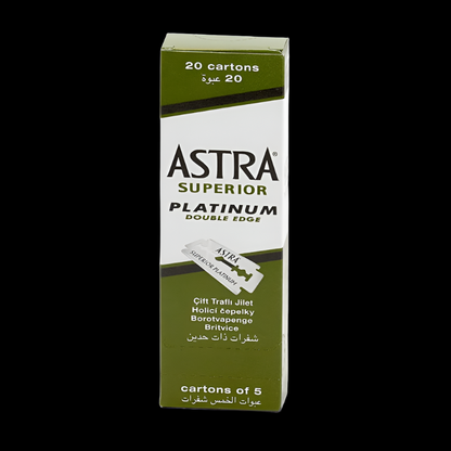 Astra Double Edge Razor Blades Green
