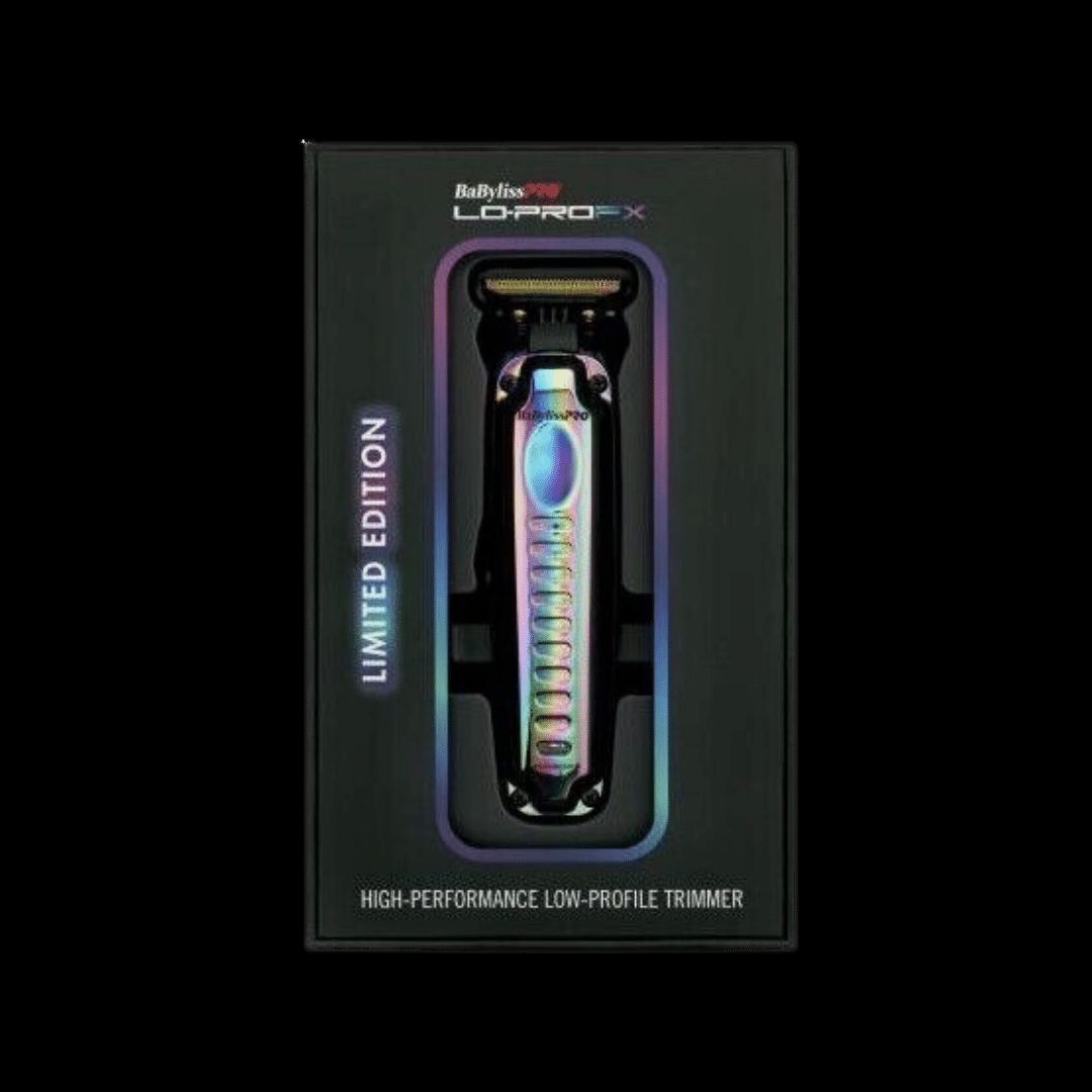 074108477927 BaBylissPRO LO-PROFX Limited Edition Iridescent High-Performance Low-Profile Trimmer multicolor