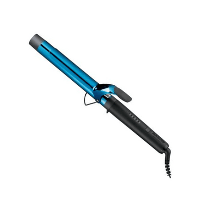 BaByliss PRO Limited Edition Black &amp; Blue Nano Titanium Extended Barrel Curling Iron - 1.25"