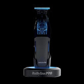 BaBylissPRO FX95T Dual-Coil Motor Trimmer front view black and base