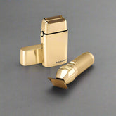 BaBylissPRO LIMITEDFX COLLECTION Gold Trimmer and Double-Foil Shaver set