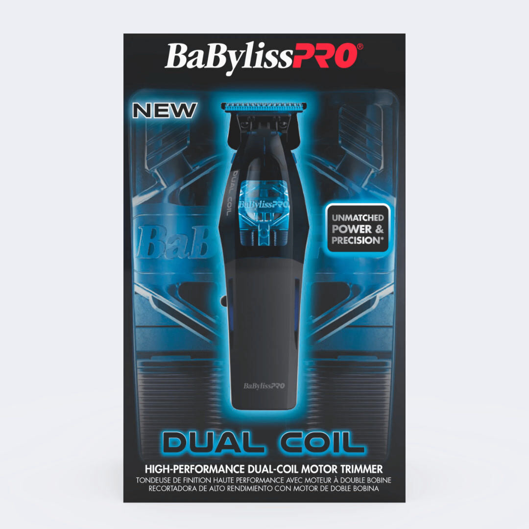 BaBylissPRO FX95T Dual-Coil Trimmer on Halo charging stand lifestyle