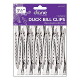 Diane D210C Duck Bill Hair Clips 12PK