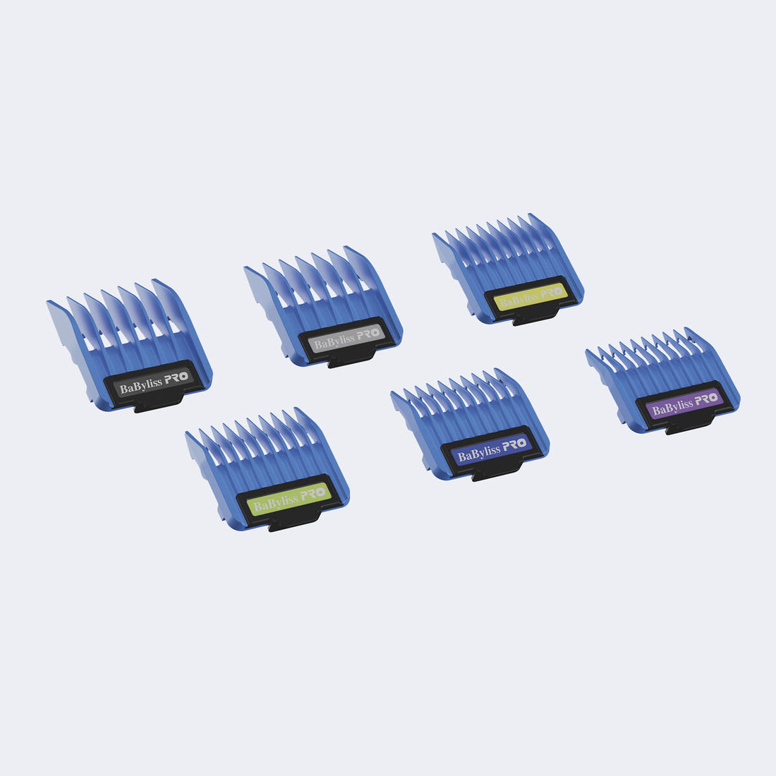 BaBylissPRO FXPCMG magnetic clipper guards 6-piece set for barbers