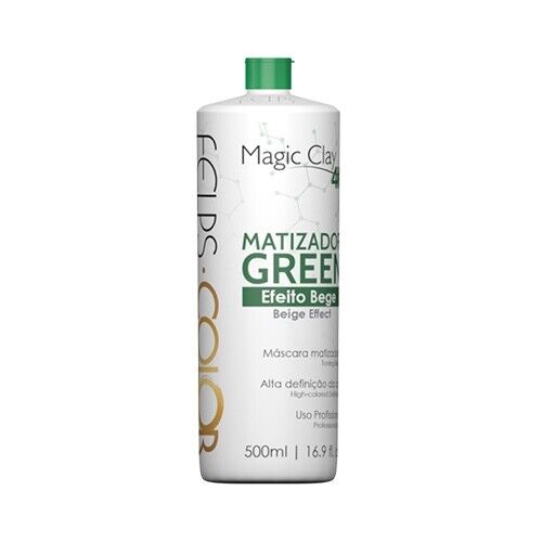 Felps Magic Clay 4K Beige Effect Green Tonalizer (500ml/16.9oz)