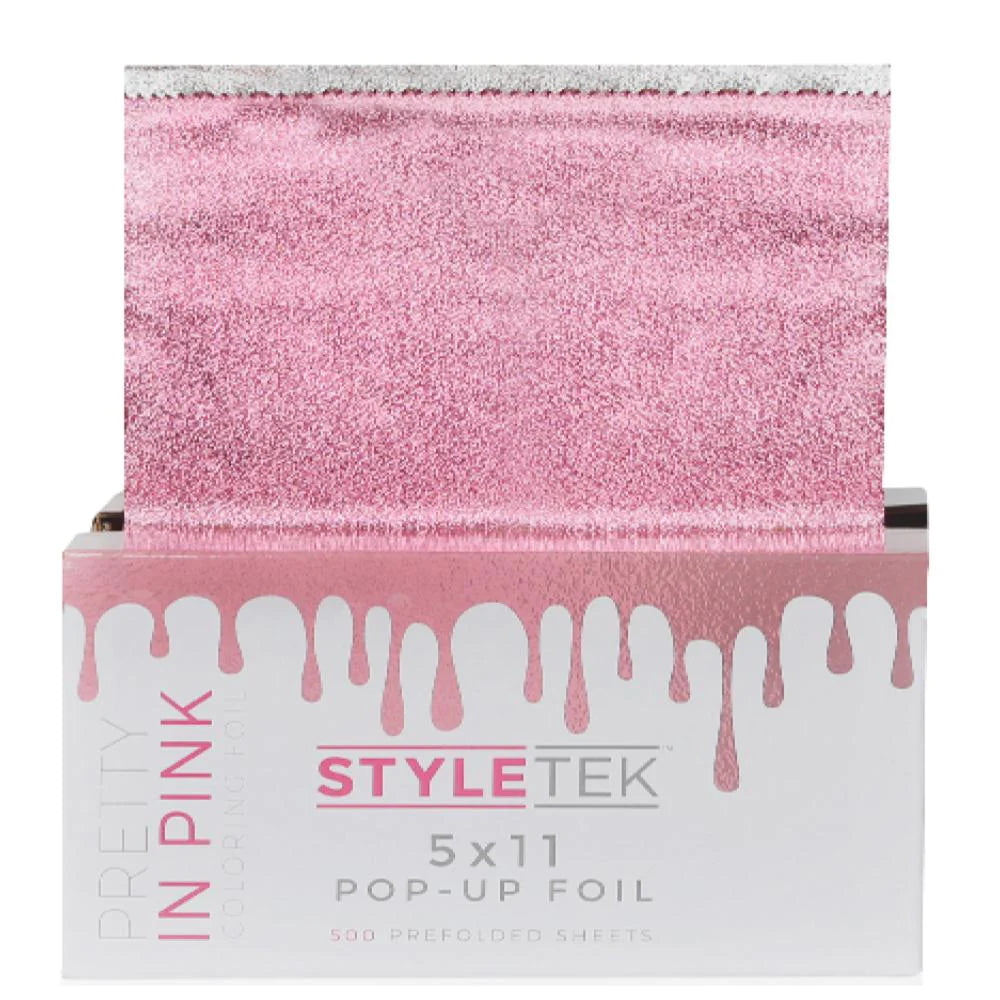 Foil- Style Tek Pop-Up Box - 500ct -Fun Colors