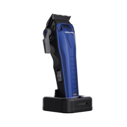 Front view of BaBylissPRO Lo-Pro FX Compact Clipper FX82 Blue