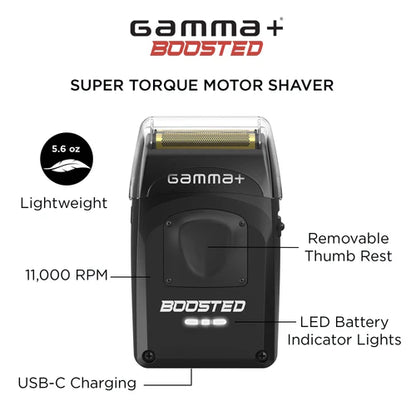 Afeitadora de láminas mejorada Gamma+ con motor de súper torsión