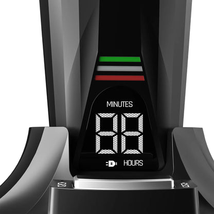 Digital timer display on 