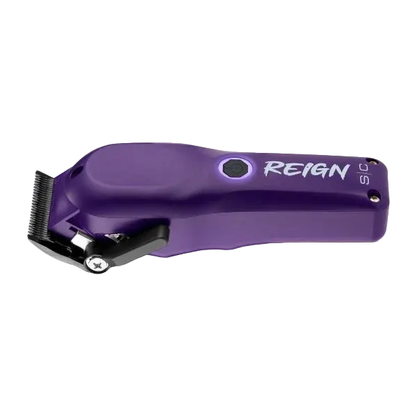 Purple hair clipper with &