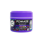 Rolda Midnight Pomade Medium Hold Medium Shine w/ Keratin Complex (150g/5.29oz)water-based pomade, medium hold pomade, medium shine, residue-free, flake-free, keratin complex, men’s styling, Rolda Midnight