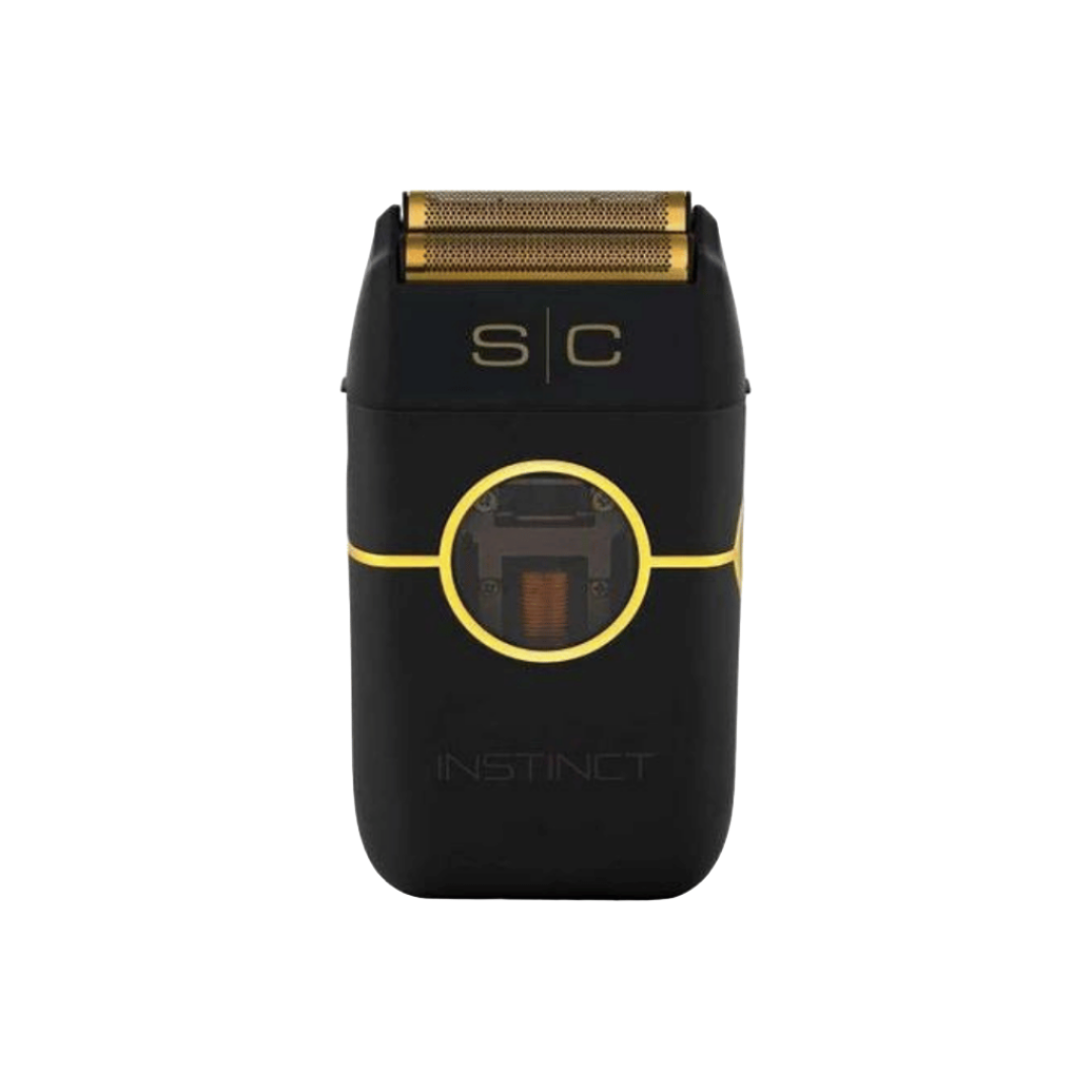 StyleCraft Instinct Metal Double Foil Shaver w IN2 Vector Motor &amp; Intuitive Torque Control (SC807)