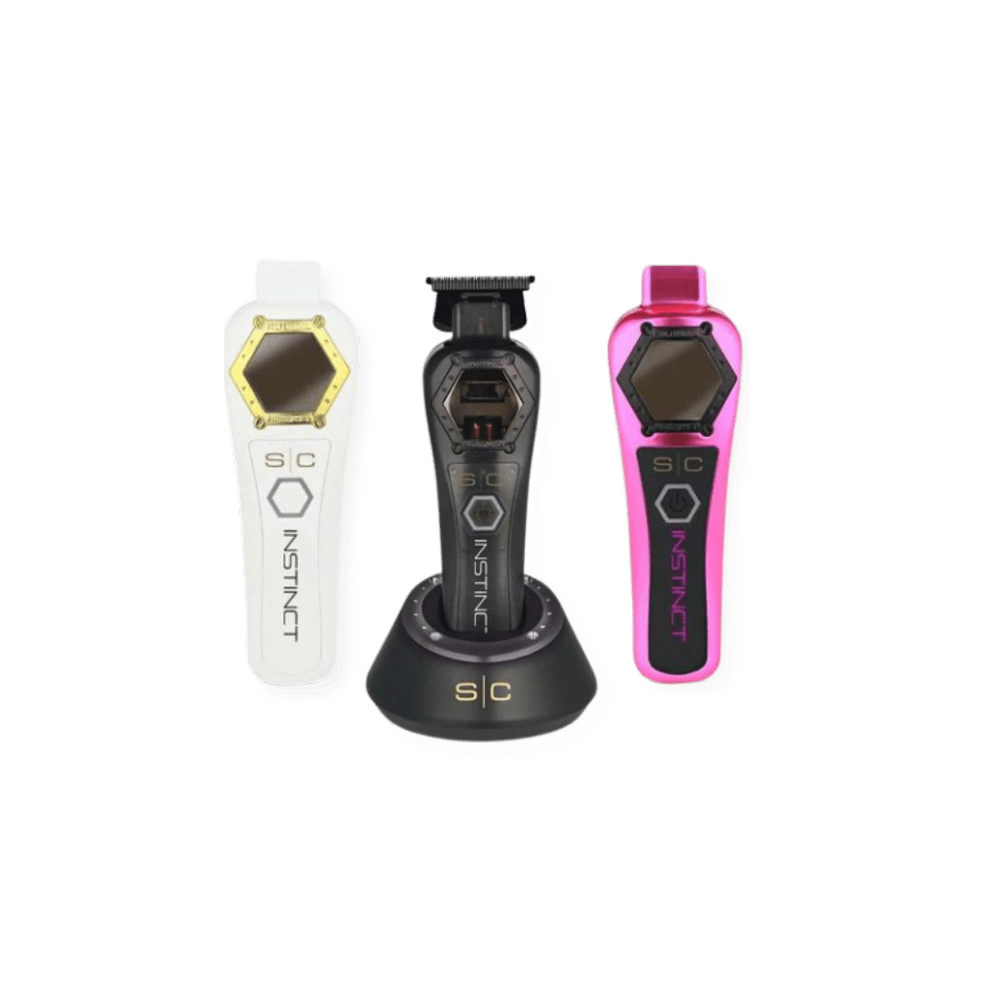 StyleCraft Instinct Metal Edition Hair Trimmer SC410M with IN2 Vector Motor &amp; Intuitive Torque Control Cordless Model SC410M