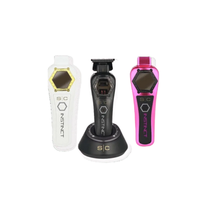 StyleCraft Instinct Metal Edition Hair Trimmer SC410M with IN2 Vector Motor &amp; Intuitive Torque Control Cordless Model SC410M